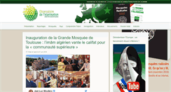 Desktop Screenshot of islamisation.fr