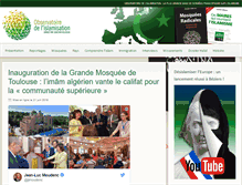 Tablet Screenshot of islamisation.fr